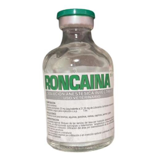 RONCAINA lidocaina X 50 CC
