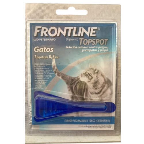 FRONTLINE GATOS 0.5 ML AGROCENTRO EL TORO LIMITADA