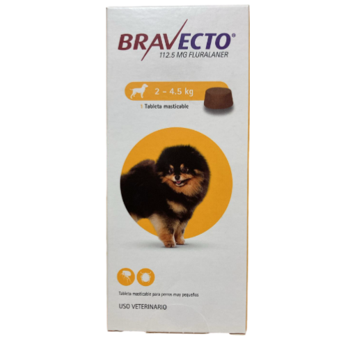 BRAVECTO DE 2 A 4.5K