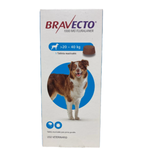 BRAVECTO DE 20 A 40 K