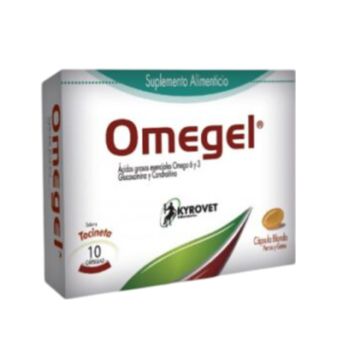 OMEGEL X 10 CAPSULAS