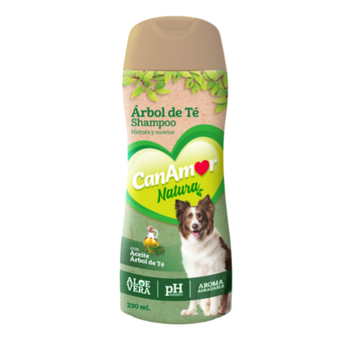 CAN AMOR CHAMPU ARBOL DE TE X 230 ML.
