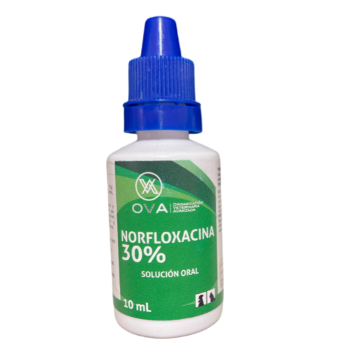 NORFLOXACINA GOTAS X 10 ML AL 30%
