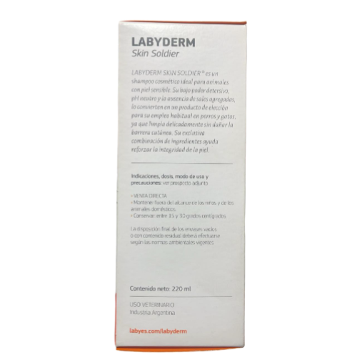 CHAMPU LABYDERM SKIN SOLDIER X 220 ML