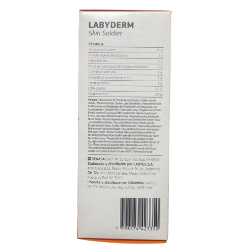 CHAMPU LABYDERM SKIN SOLDIER X 220 ML
