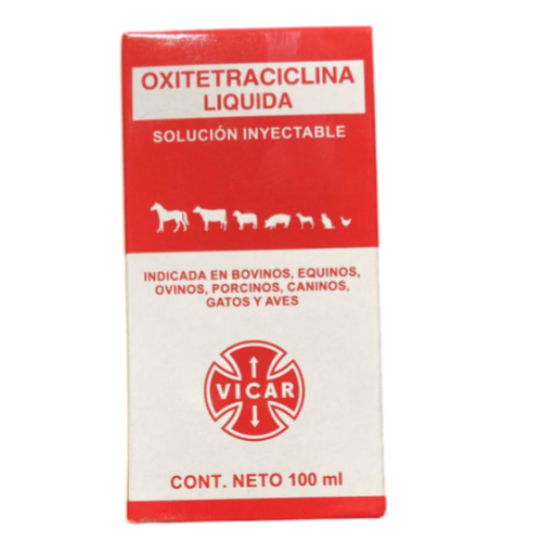 OXITETRACICLINA VICAR X 100 CC