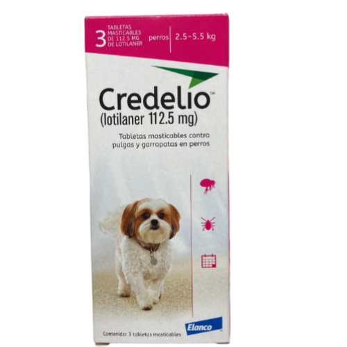 CREDELIO 112.5 MG / 2.5 - 5.5 KG. PRECIO POR UNIDAD