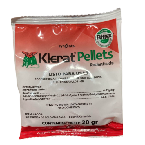 KLERAT SOBRE X 20 GR