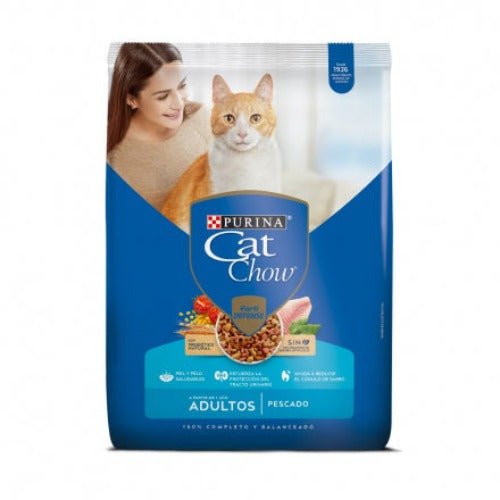 CAT CHOW PESCADO X 8 KG.