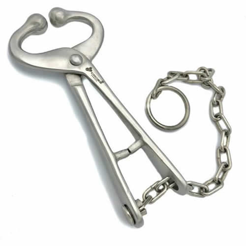 TENAZA NARIGUERA CON CADENA