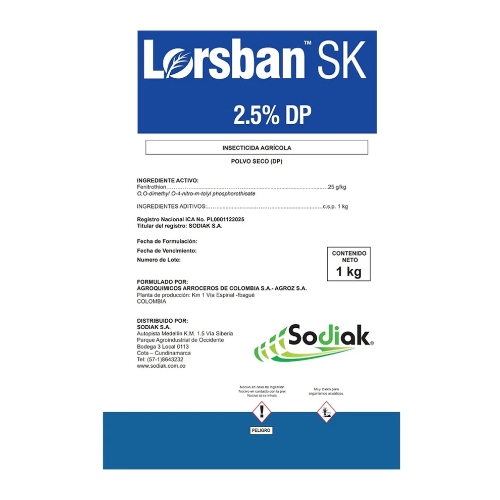 LORSBAN POLVO NAB 2.5 DP X KILO