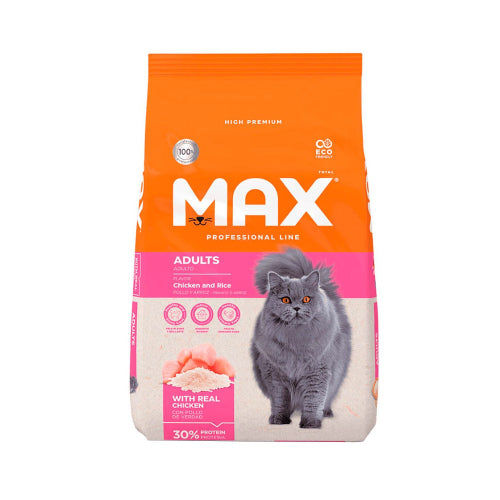 MAX CAT P LINE ADULTO FRANGO Y ARROZ X 10 KG