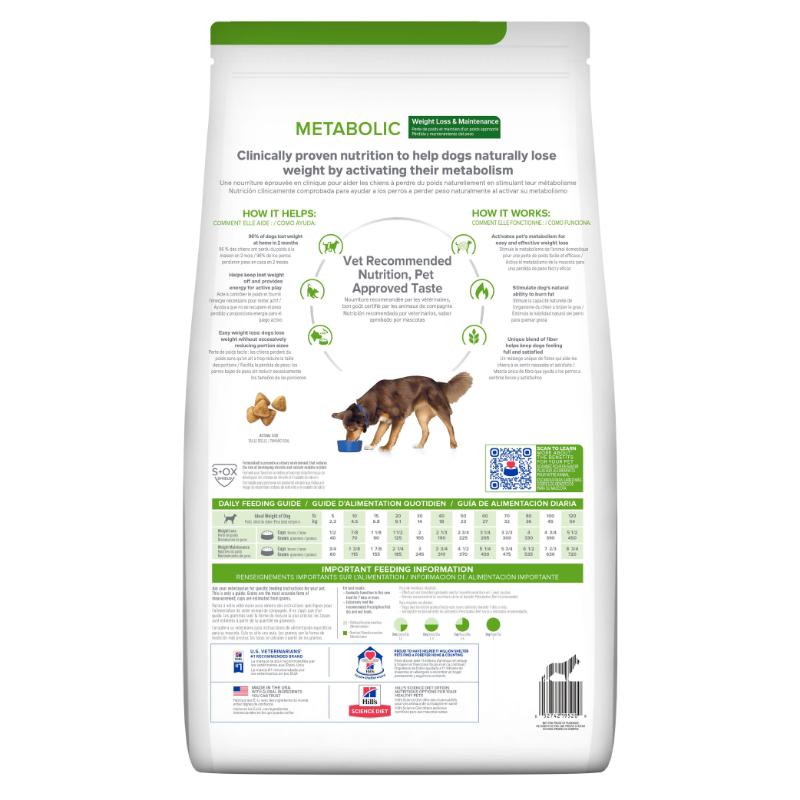HILLS C ADULT METABOLIC 17.6 LB (7.98 KG)