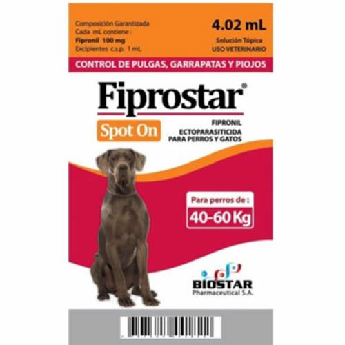 FIPROSTAR SPOT MAS DE 40 KG