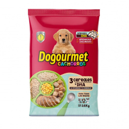 DOGOURMET CACHORROS 3 CEREALES X 16 KG
