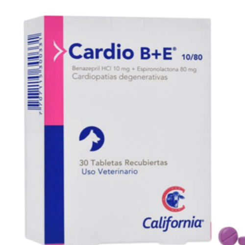 CARDIO B+ E-10-80 MG PRECIO X TABLETA