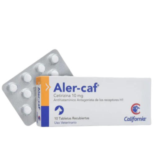 ALER CAF 10 MG UNID