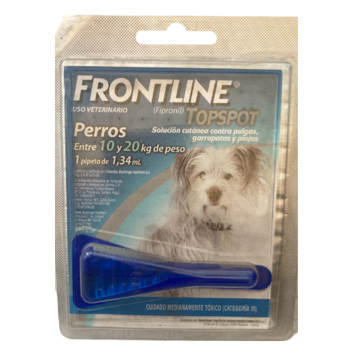 FRONTLINE 10 -20 KG UNIPIPETA