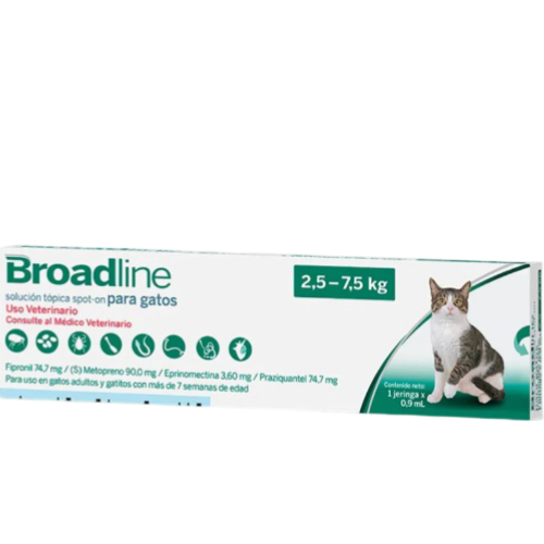 BROADLINE CATS 0.9ML (2.5 -7.5 KLS )