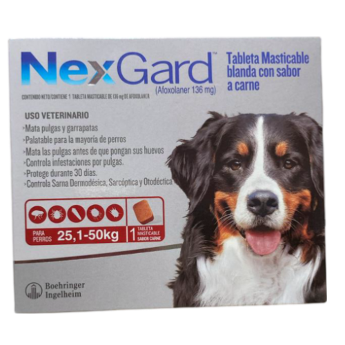 NEXGARD XL (25.1 - 50) KG-