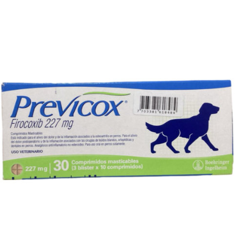 PREVICOX  227 MG. X TABLETAS