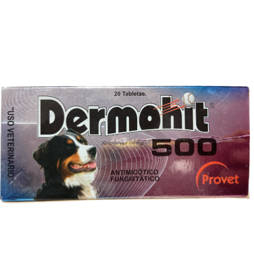 DERMOHIT 500 MG (GRISEOFULVINA) X PASTA