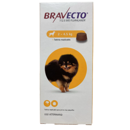 BRAVECTO  DE 2 A 4.5K