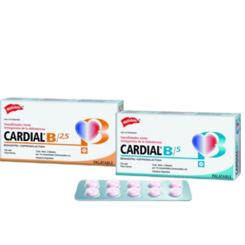 CARDIAL B 2.5 MG.PRECIO X  TABLETA