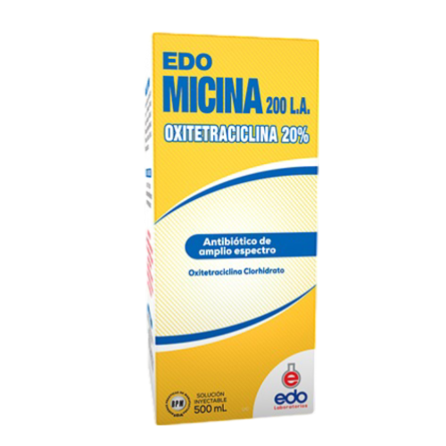 EDO MICINA L.A 200 MG X 500 ML