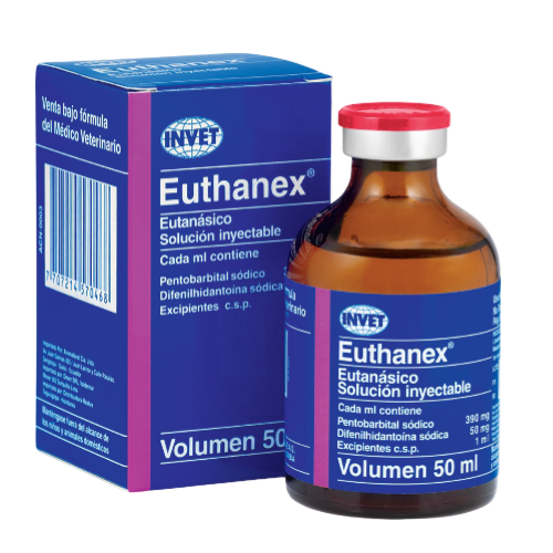 EUTHANEX INY X 50 ML INVET