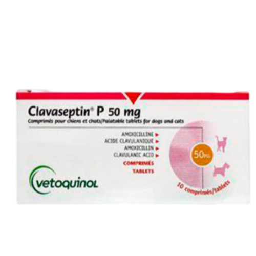 CLAVASEPTIN X 50MG  PRECIO X  UNIDAD