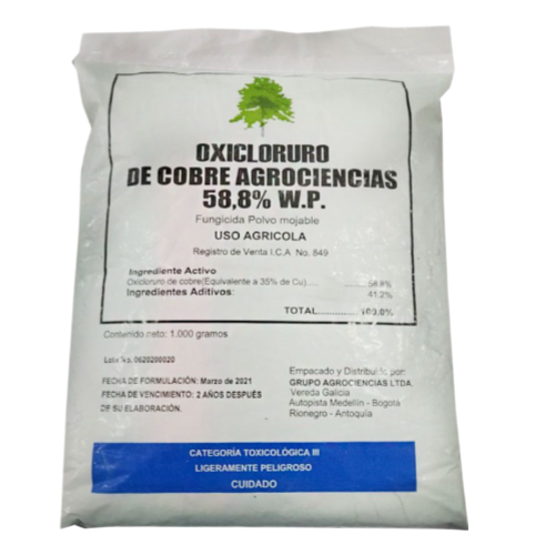 OXICLORURO DE COBRE X KG