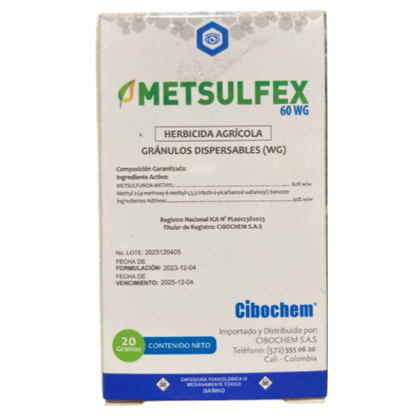 METSULFEX 60 WG X20 GR