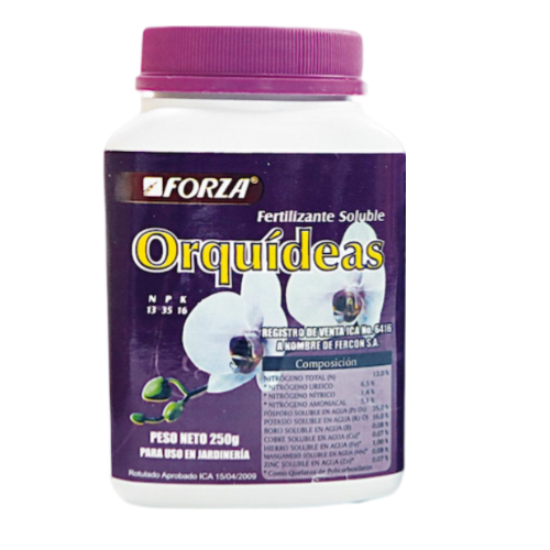 FERTILIZANTE ORQUIDEAS X 250 GR