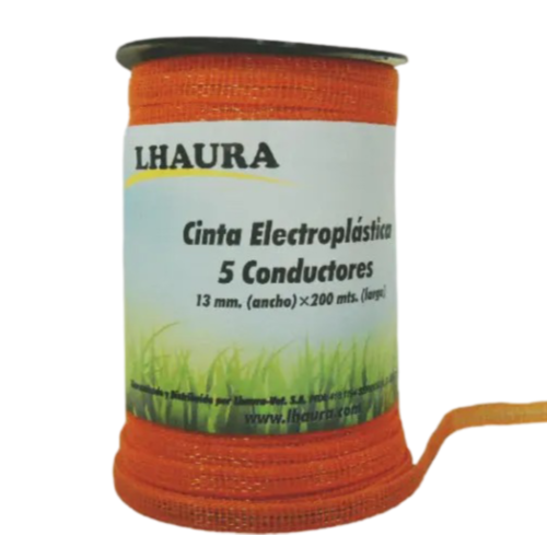 CINTA ELECTROPLASTICA 13MM X200MT 5 HILOS LHAURA