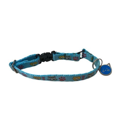 COLLAR GATO RIATA FINA Y DIJE  97