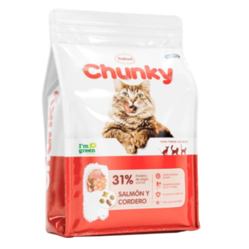 CHUNKY GATOS CORDERO X 8KG