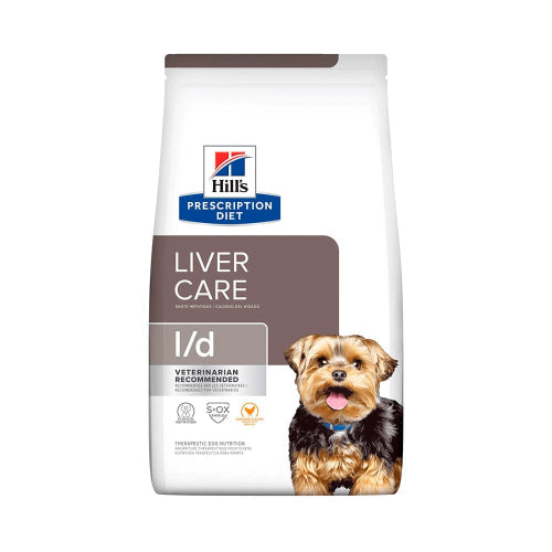 HILLS CANINO L/D CUIDADO HEPATICO 17.6 LIBRAS ( 7.98 KG)