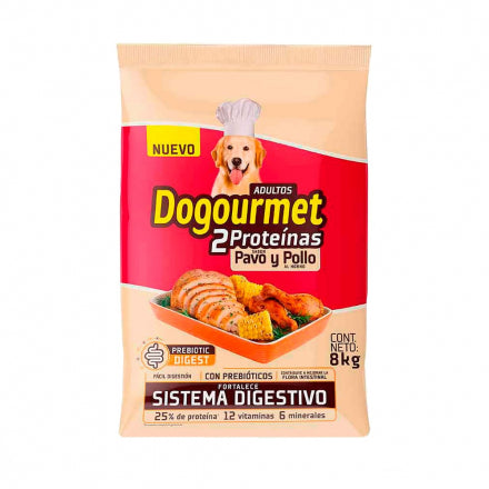 DOGOURMET PAVO Y POLLO X 25KG