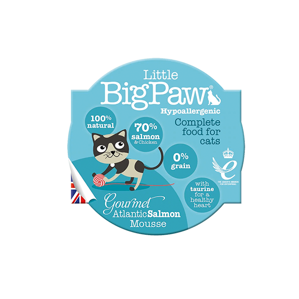 LITTLE BIG PAW GATO SALMON 85gr