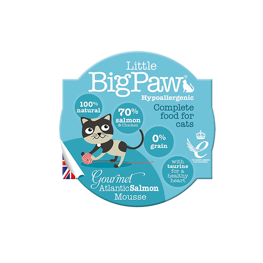 LITTLE BIG PAW GATO SALMON 85gr