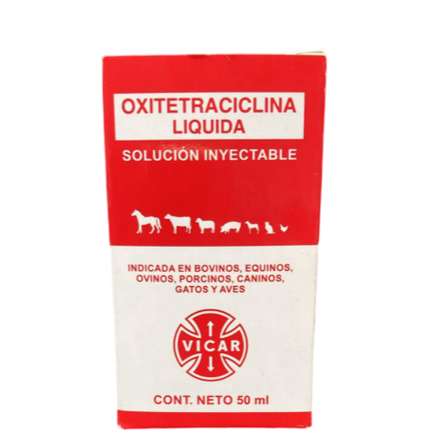 OXITETRACICLINA  VICAR X 50 CC