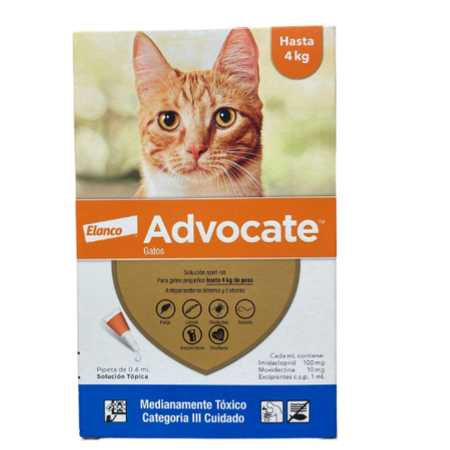 ADVOCATE GATOS X 4 KG