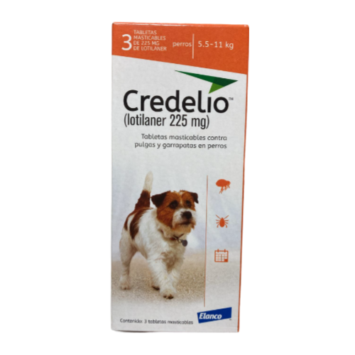 CREDELIO 225 MG / 5 .5 - 11 KG.