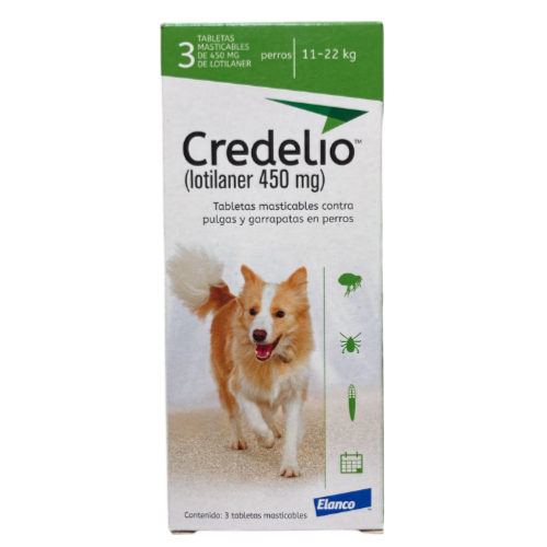 CREDELIO 450 MG / 11 - 22 KG.