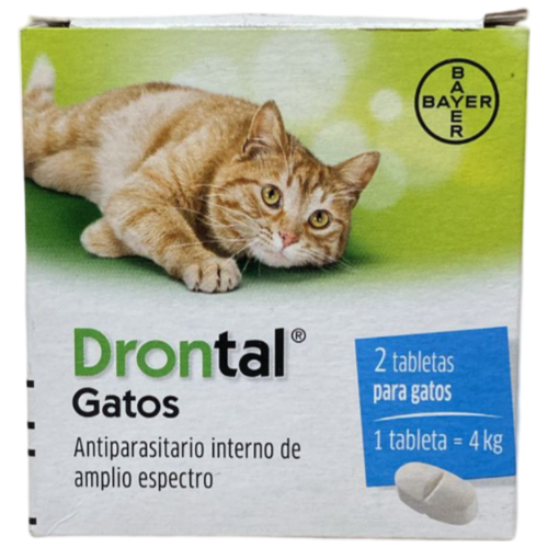 DRONTAL GATOS X 2 TAB