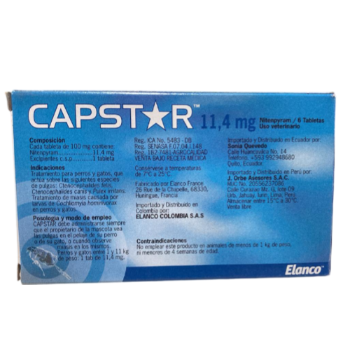 CAPSTAR 11 MG TABLETA