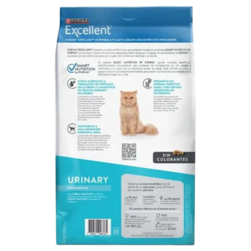 EXCELLENT CONTROL URINARIO GATO X 1 KG.