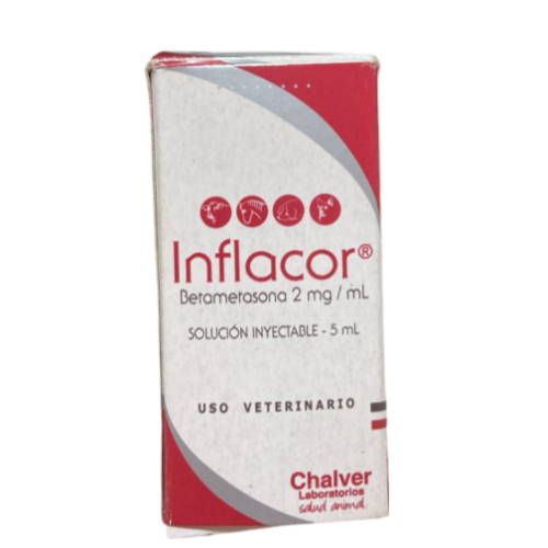 INFLACOR X 5 CC