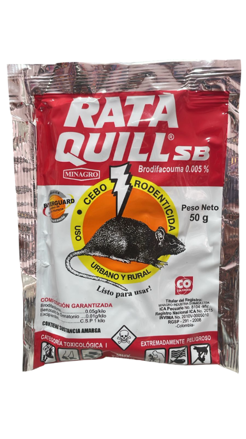 RATA QUILL SOBRE X 50GR